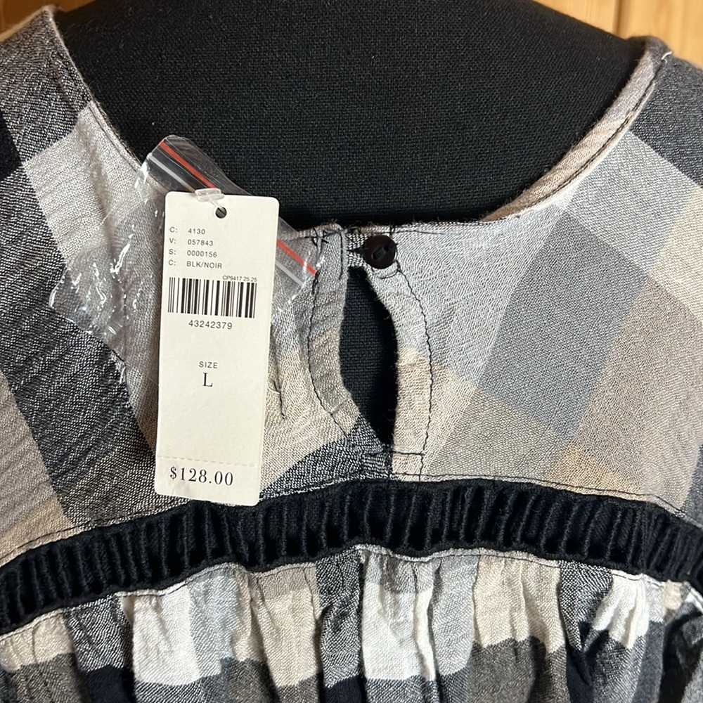 ANTHROPOLOGIE x Maeve Plaid Kimono Tie Dress - Picture 9 of 10